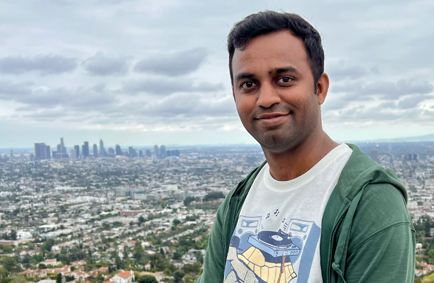 Karthik Kadambi, featured in American Bazaar
